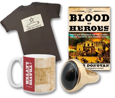 Items in the Alamo Store